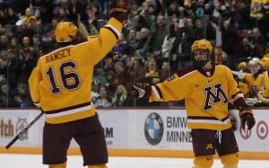 Vinni Lettieri gets Minnesota on the board.