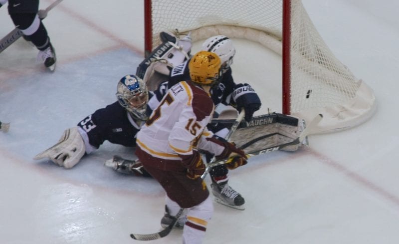 Gophers Maul Nittany Lions 5-1
