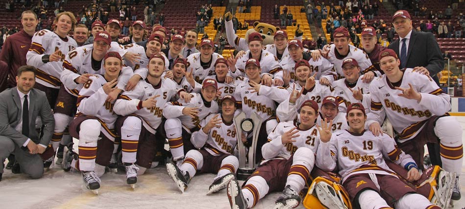 Gophers Shutout Spartans to Clinch Sixth-Straight Conference Title
