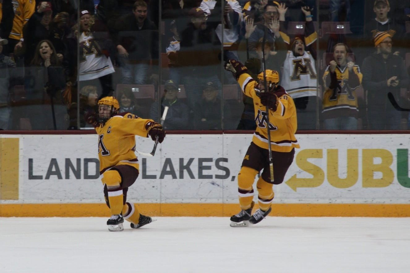 Sheehy Overtime Goal Gets Gopher Sweep Over Harvard