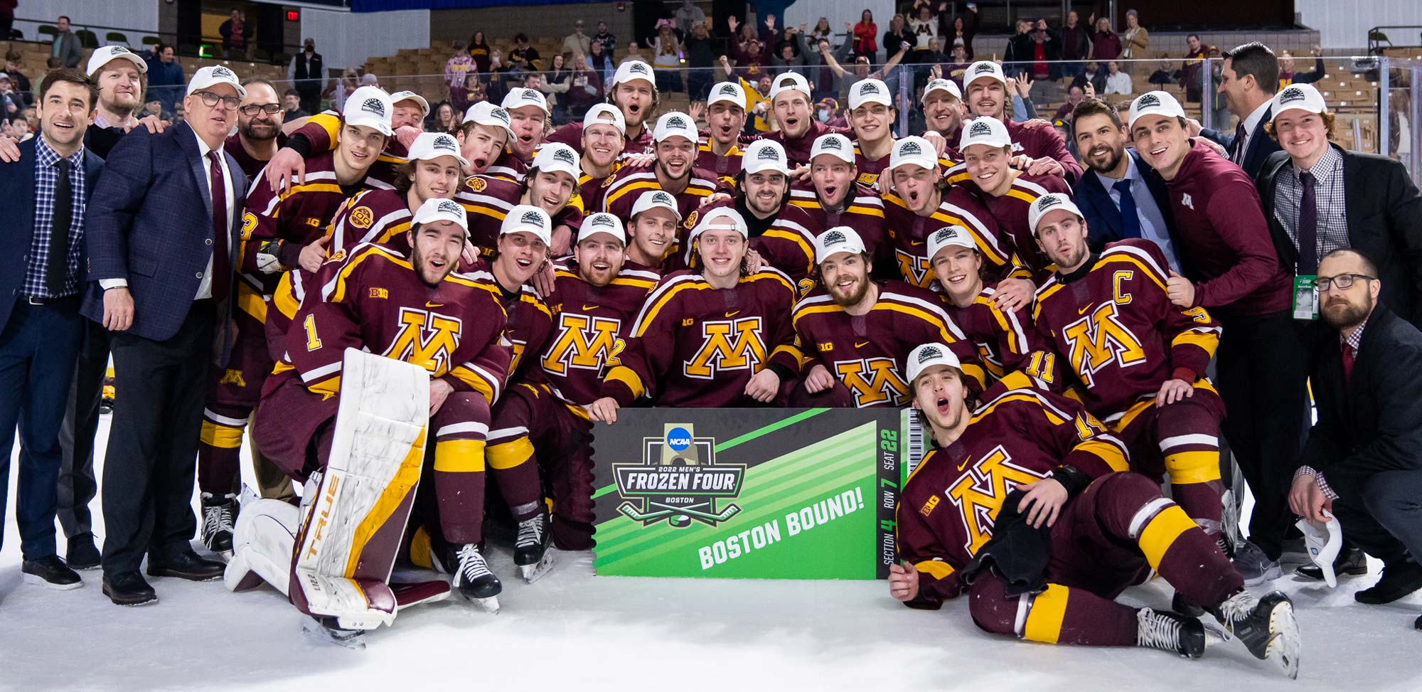 BostonBound! Gophers Win, Advance to Frozen Four Gopher Puck Live