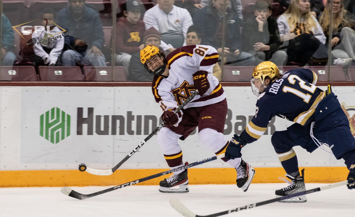 Gophers Dominate Irish 4-1