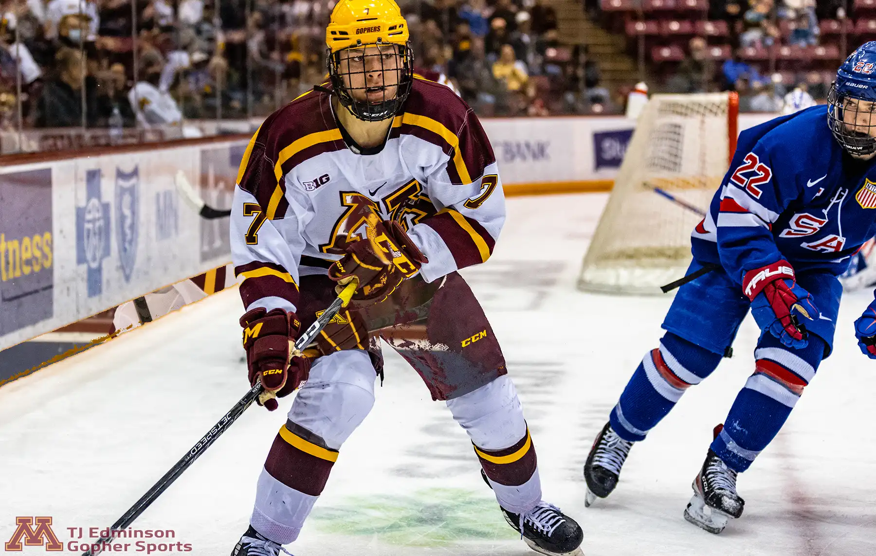 Current and future Gophers stand out in exhibition win over US National  U-18s - The Rink Live