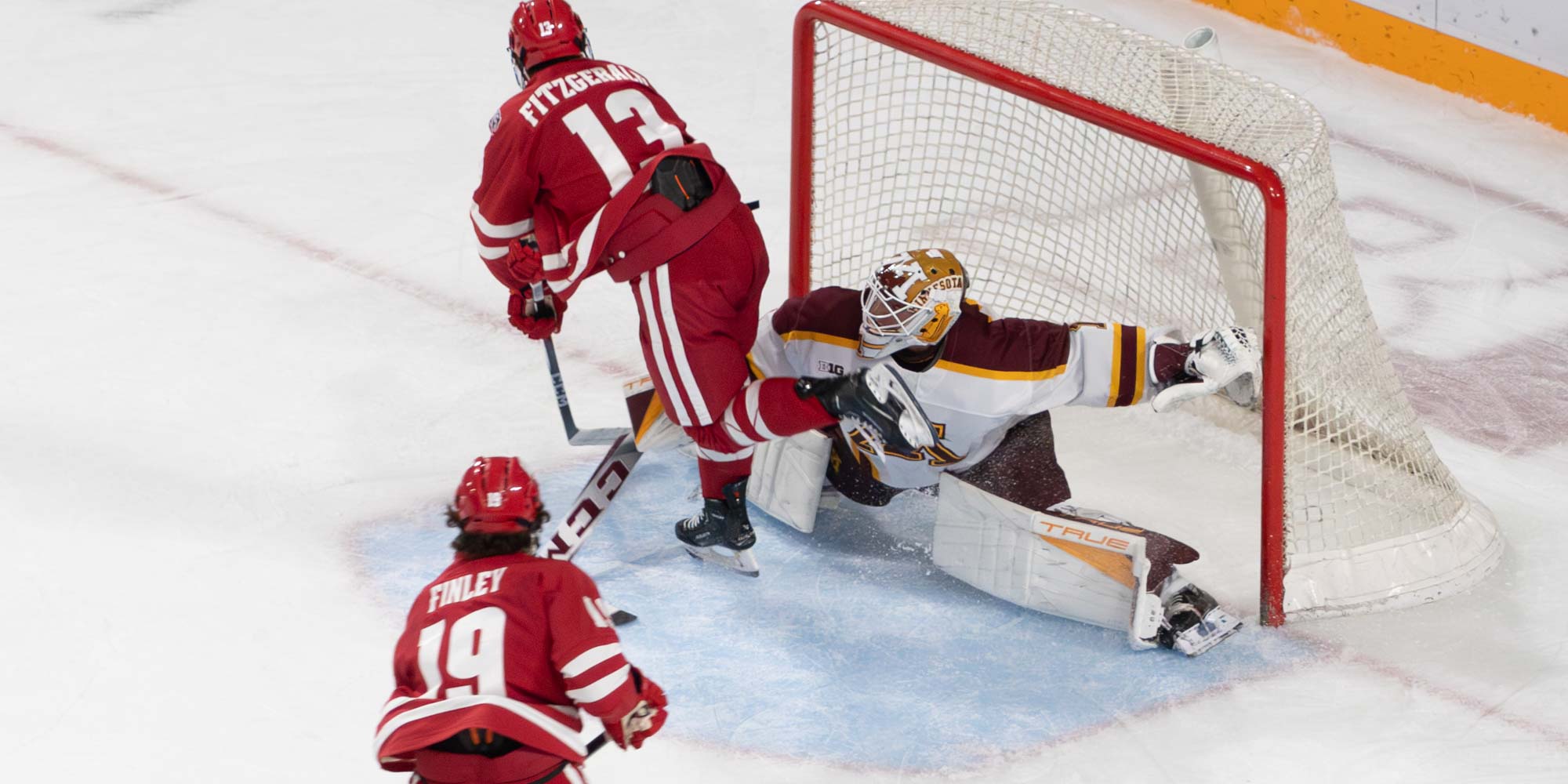Gophers Win and Tie in Madison, but Earn a Disappointing 3 of 6 Big Ten Points