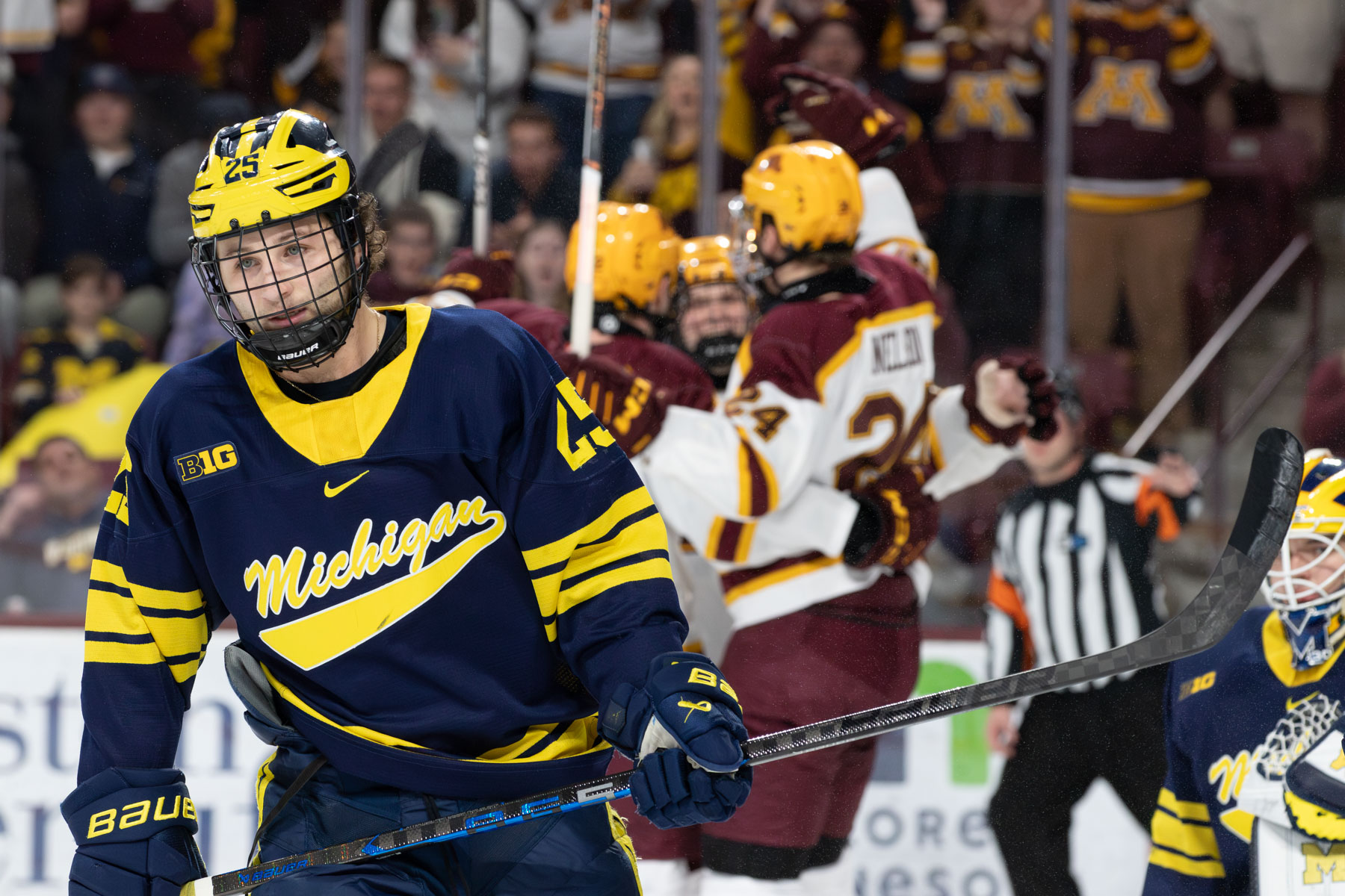Gophers Shake Off Early Rust, Dominate Wolverines 6-2 Friday