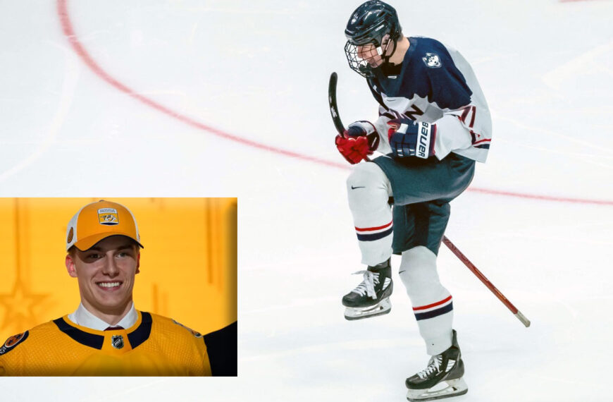 Matthew Wood transfers to Minnesota. Photos courtesy of the University of Connecticut and the NHL.