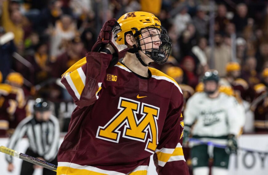 Brodie Ziemer goes Kessel on it celebrating a goal. Photo by Craig Cotner.