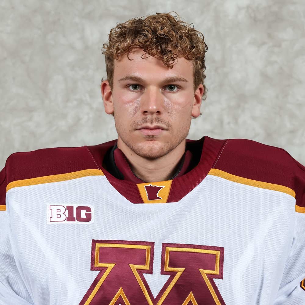 Luca DiPasquo. Photo by Jerod Ringwald of Gopher Sports.