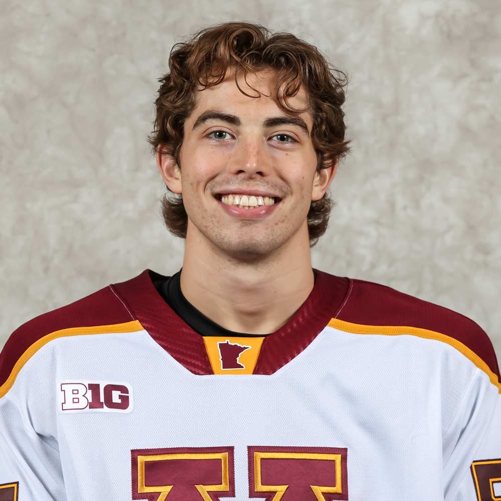 Leo Gruba. Photo by Jerod Ringwald of Gopher Sports.