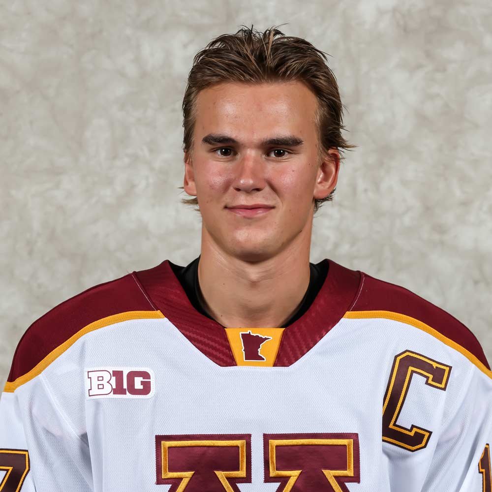 Brody Lamb. Photo by Jerod Ringwald of Gopher Sports.