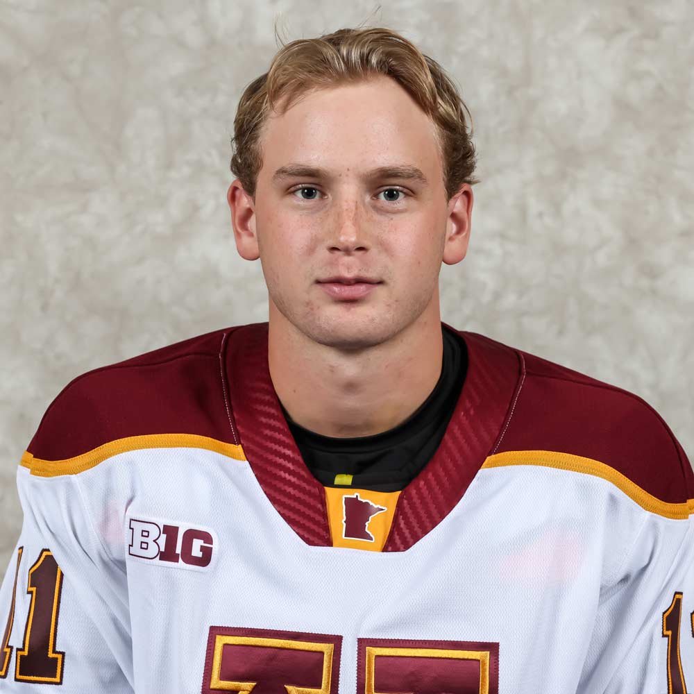 Tanner Ludtke. Photo by Jerod Ringwald of Gopher Sports.
