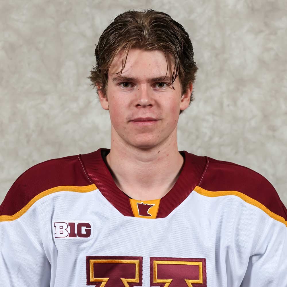 Finn McLaughlin. Photo by Jerod Ringwald of Gopher Sports.