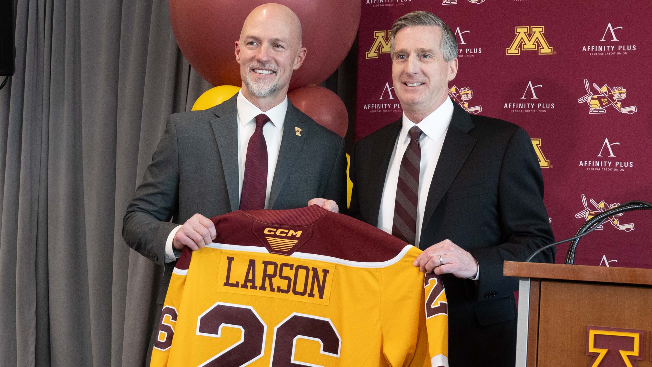 Brett Larson and Mark Coyle. Photo by Craig Cotner.