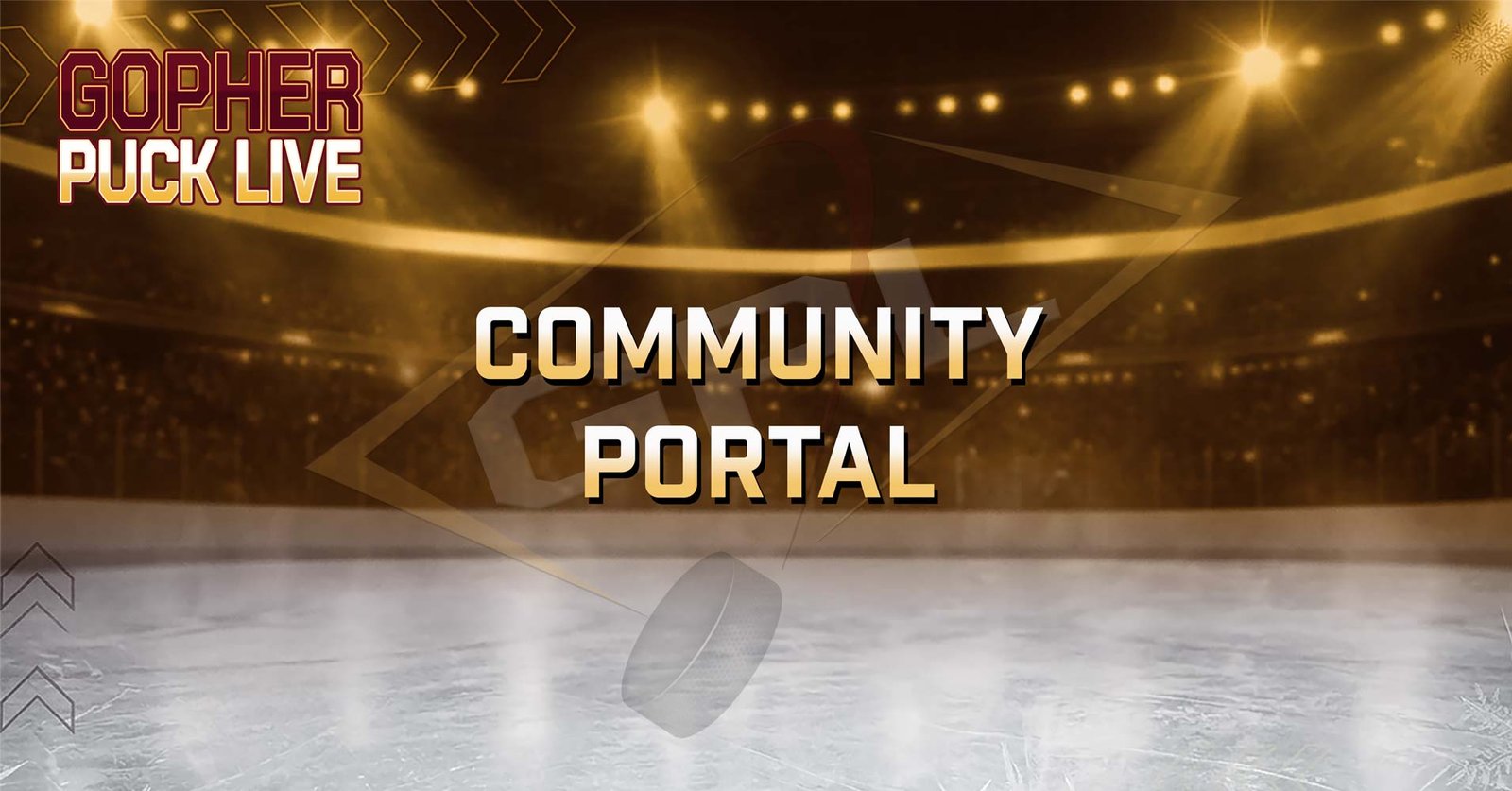 Community Portal • Gopher Puck Live