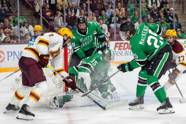 Big 3rd Leads to Big Win Over UND. Photo by Craig Cotner.