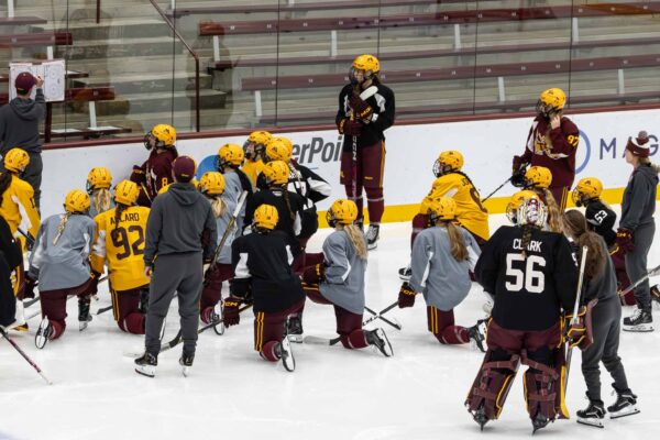 Prepping for BSU. Photo by Craig Cotner.